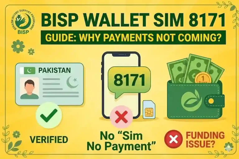 Benazir Income Support Programme BISP 8171 payment status check 4 Benazir Income Support Programme BISP 8171 payment status check