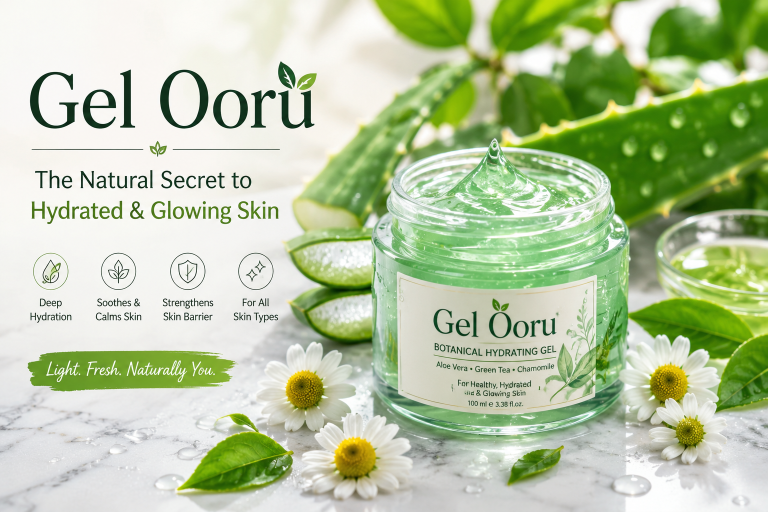 Gel Ooru: A Natural Skincare Gel for Fresh, Hydrated, and Glowing Skin