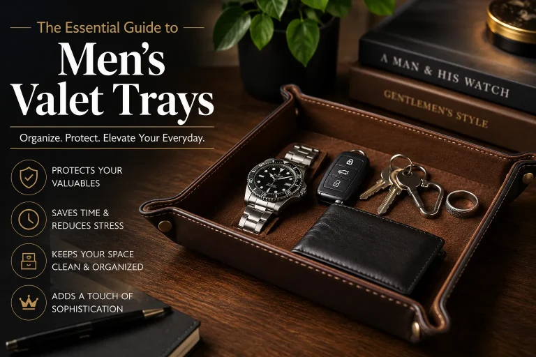 The Ultimate Guide to Men’s Valet Trays: Stay Organized in Style