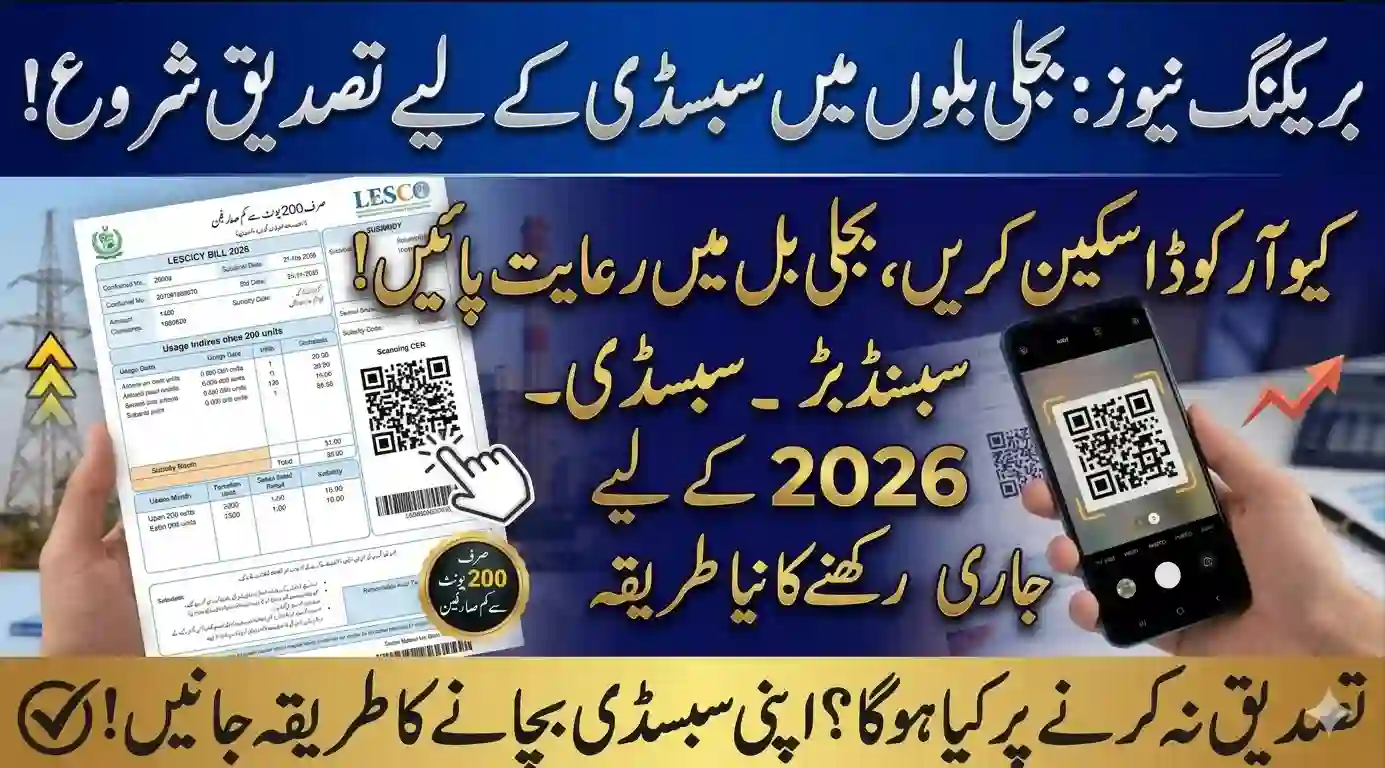 Pakistan Electricity Subsidy 2026: Get 30-50% Bijli Bill Relief 1 Pakistan Electricity Subsidy 2026 allowing families to save 30-50% on monthly electricity bills through the PITC Cross Subsidy Program